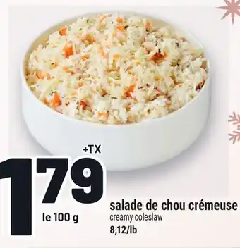 Metro SALADE DE CHOU CRÉMEUSE | CREAMY COLESLAW offer