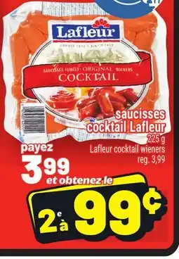 Metro SAUCISSES COCKTAIL LAFLEUR | LAFLEUR COCKTAIL WIENERS offer