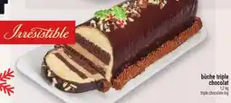Metro BÛCHE TRIPLE CHOCOLAT | TRIPLE CHOCOLATE LOG offer