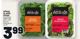 Metro MÉLANGE DE SALADE ATTITUDE | ATTITUDE SALAD MIX offer