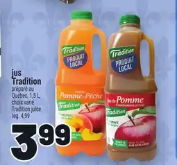 Metro JUS TRADITION | TRADITION JUICE offer