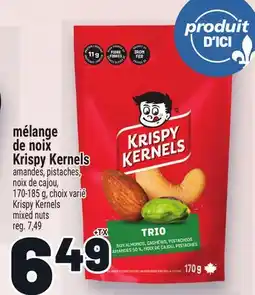 Metro MÉLANGE DE NOIX KRISPY KERNELS |KRISPY KERNELS MIXED NUTS offer