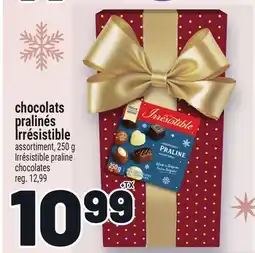 Metro CHOCOLATS PRALINÉS IRRÉSISTIBLE | IRRÉSISTIBLE PRALINE CHOCOLATES offer