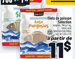 Metro FILETS DE POISSON SELECTION | SELECTION FISH FILLETS offer