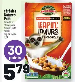 Metro CÉRÉALES NATURE'S PATH | NATURE'S PATH CEREAL offer