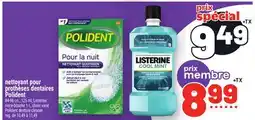 Metro NETTOYANT POUR PROTHÈSES DENTAIRES POLIDENT | POLIDENT DENTURE CLEANER offer