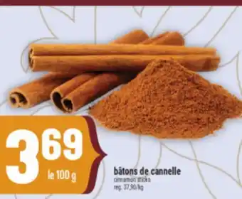 Marché Adonis BÂTONS DE CANNELLE | CINNAMON STICKS offer