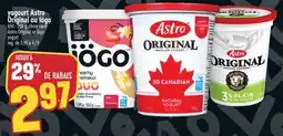 Marché Adonis YOGOURT ASTRO ORIGINAL OU IÖGO | ASTRO ORIGINAL OR IÖGO YOGURT offer