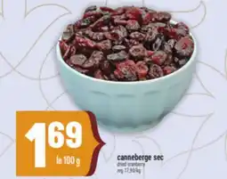Marché Adonis CANNEBERGE SEC | DRIED CRANBERRY offer