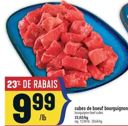 Marché Adonis CUBES DE BOEUF BOURGUIGNON | BOURGUIGNON BEEF CUBES offer