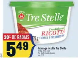 Marché Adonis FROMAGE RICOTTA TRE STELLE | TRE STELLE RICOTTA CHEESE offer