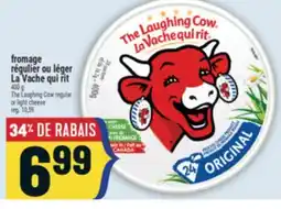 Marché Adonis FROMAGE RÉGULIER OU LÉGER LA VACHE QUI RIT | THE LAUGHING COW REGULAR OR LIGHT CHEESE offer