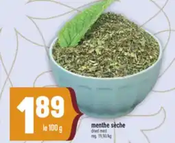Marché Adonis MENTHE SÈCHE | DRIED MINT offer