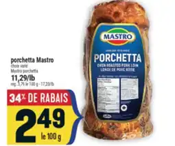 Marché Adonis PORCHETTA MASTRO | MASTRO PORCHETTA offer