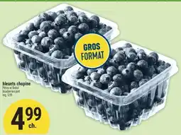 Marché Adonis BLEUETS CHOPINE | BLUEBERRIES PINT offer