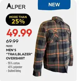 Pronature PN21213 MEN'S TRAILBLAZER OVERSHIRT offer