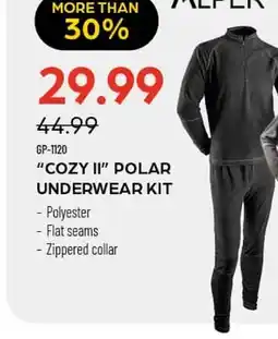 Pronature COZY II POLAR UNDERWEAR KIT offer