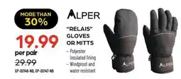 Pronature ALPER 30% RELAIS GLOVES OR MITTS offer