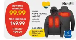 Pronature MEN'S HEATED HOODIE offer