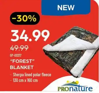 Pronature FOREST BLANKET offer