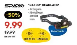 Pronature SPARK RAZOR HEADLAMP offer