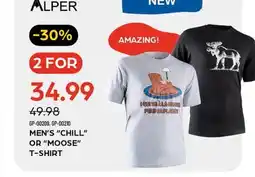 Pronature MEN'S CHILL OR MOOSE T-SHIRT offer