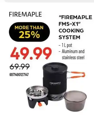 Pronature FIREMAPLE FIREMAPLE FMS-X1 COOKING SYSTEM offer
