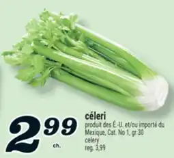 Marché Richelieu CÉLERI | CELERY offer