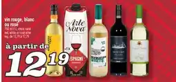 Marché Richelieu VIN ROUGE, BLANC OU ROSÉ | RED, WHITE OR ROSÉ WINE offer