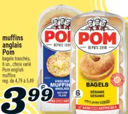 Marché Richelieu MUFFINS ANGLAIS POM | POM ENGLISH MUFFINS offer