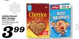Marché Richelieu CÉRÉALES GENERAL MILLS, KELLOGG'S | GENERAL MILLS, KELLOGG'S CEREAL offer