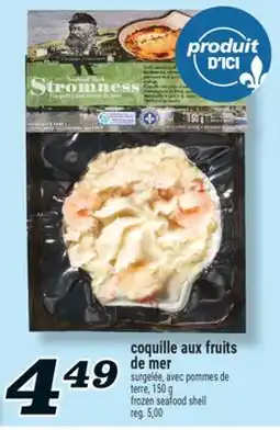 Marché Richelieu COQUILLE AUX FRUITS DE MER | FROZEN SEAFOOD SHELL offer