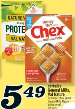 Marché Richelieu CÉRÉALES GENERAL MILLS, VAL NATURE | GENERAL MILLS, NATURE VALLEY CEREAL offer