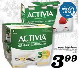 Marché Richelieu DANONE ACTIVIA YOGURT | DANONE ACTIVIA YOGURT offer