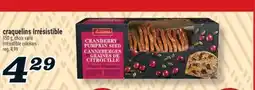 Marché Richelieu CRAQUELINS IRRÉSISTIBLE | IRRÉSISTIBLE CRACKERS offer