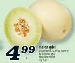 Marché Richelieu MELON MIEL | HONEYDEW MELON offer