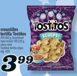 Marché Richelieu CROUSTILLES TORTILLA TOSTITOS | TOSTITOS TORTILLA CHIPS offer