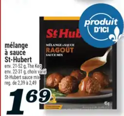 Marché Richelieu MÉLANGE À SAUCE ST‑HUBERT | ST-HUBERT SAUCE MIX offer