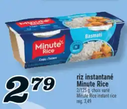 Marché Richelieu RIZ INSTANTANÉ MINUTE RICE | MINUTE RICE INSTANT RICE offer