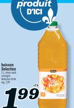 Marché Richelieu BOISSON SELECTION | SELECTION DRINK offer