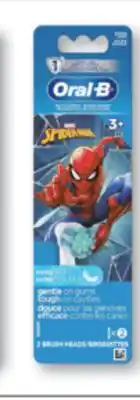 Familiprix ORAL-B, Extra soft replacement brush heads for children, 2 units offer