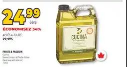 Familiprix FRUITS & PASSION Hand soap with olive oil, 1 litre offer