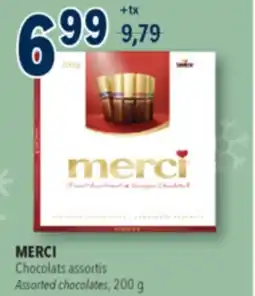 Familiprix MERCI Assorted chocolates, 200 g offer