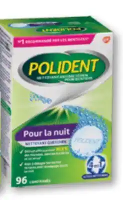 Familiprix POLIDENT, Selected denture cleaners offer