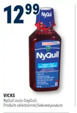 Familiprix VICKS, NyQuil or DayQuil Selected products offer