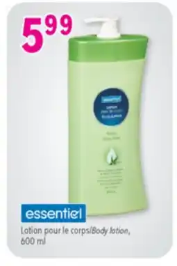 Familiprix ESSENTIEL, Body lotion, 600 ml offer