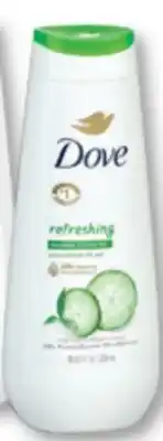 Familiprix DOVE or DOVE MEN CARE, Soap, 3 x 106 g or DOVE, Nettoyant Body wash, 325 ml offer