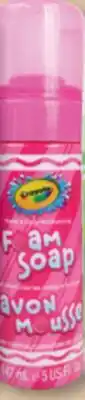 Familiprix CRAYOLA, Foam soap hand and body moisturizing, 147 ml offer