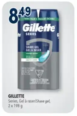 Familiprix GILLETTE, Series, Shave gel, 2 x 198 g offer