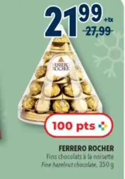 Familiprix FERRERO ROCHER, Fine hazelnut chocolate, 350 g offer
